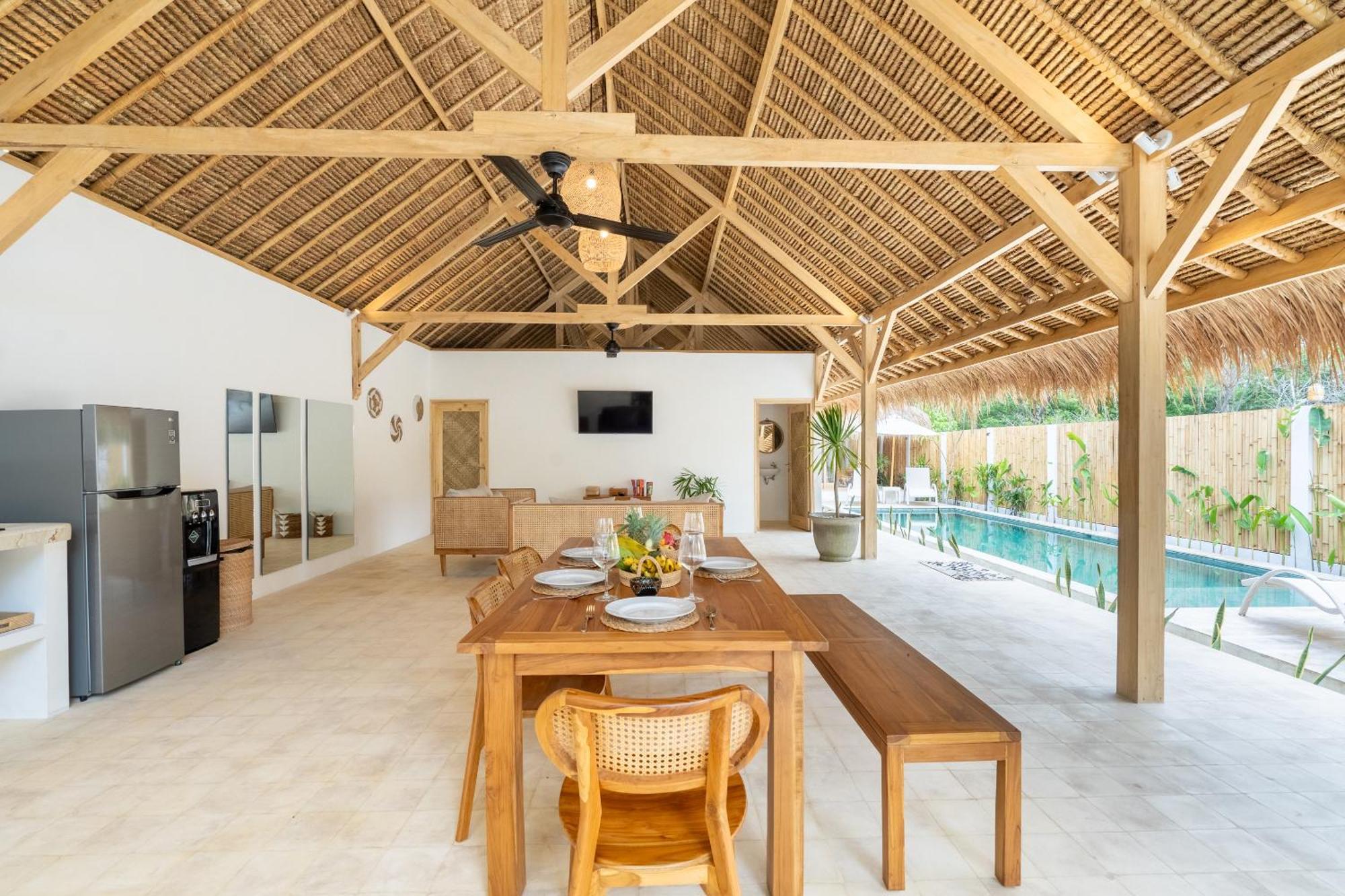 Villa Kelapa Kucing Гили Еър Екстериор снимка
