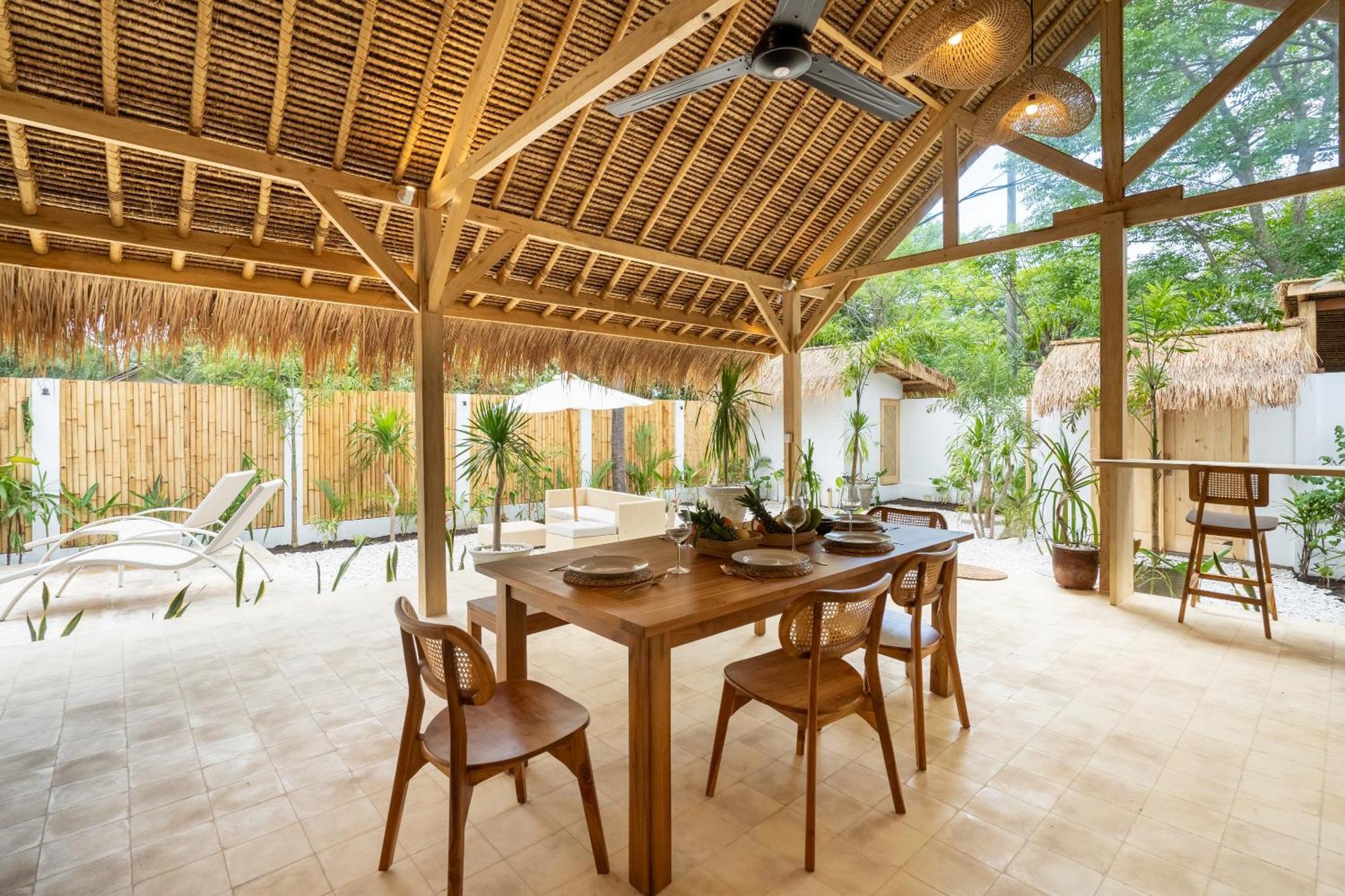 Villa Kelapa Kucing Гили Еър Екстериор снимка