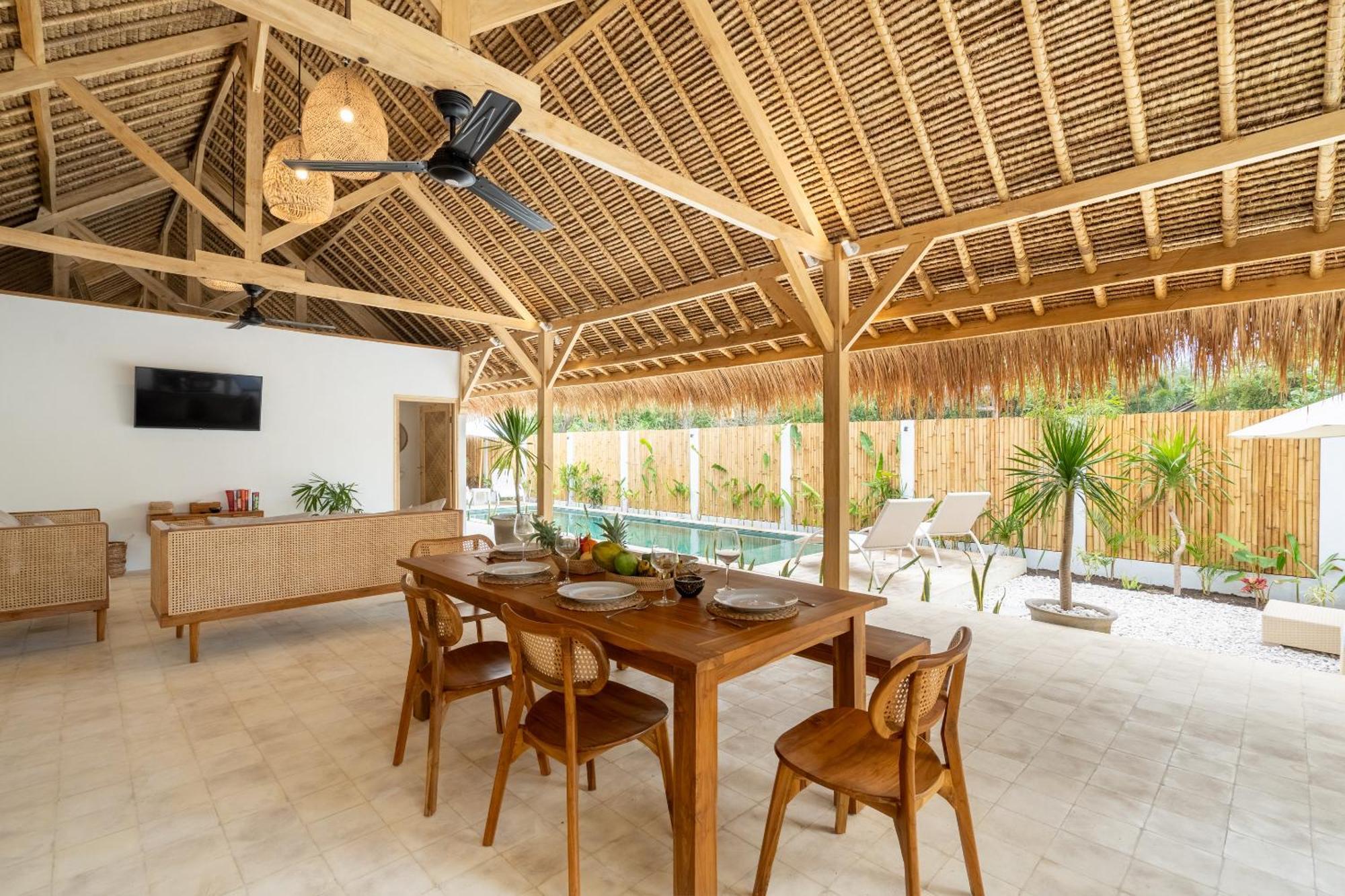 Villa Kelapa Kucing Гили Еър Екстериор снимка