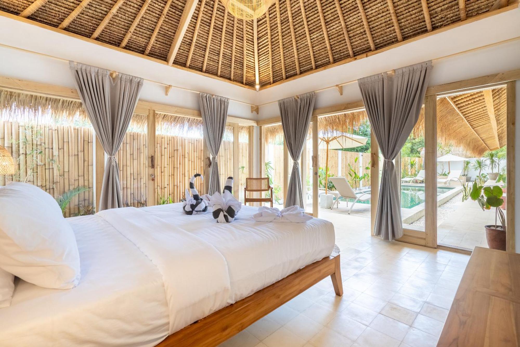 Villa Kelapa Kucing Гили Еър Екстериор снимка