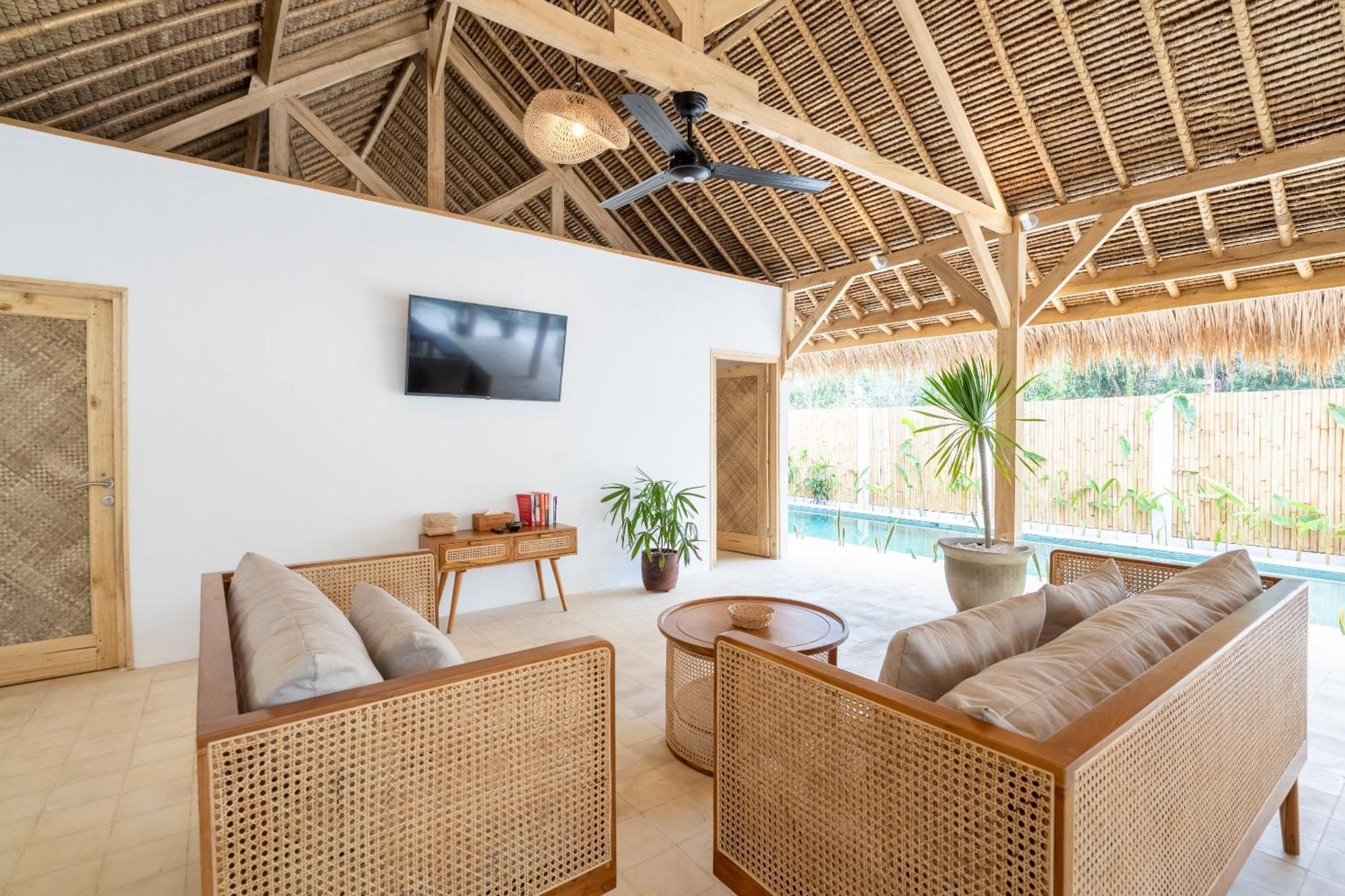 Villa Kelapa Kucing Гили Еър Екстериор снимка