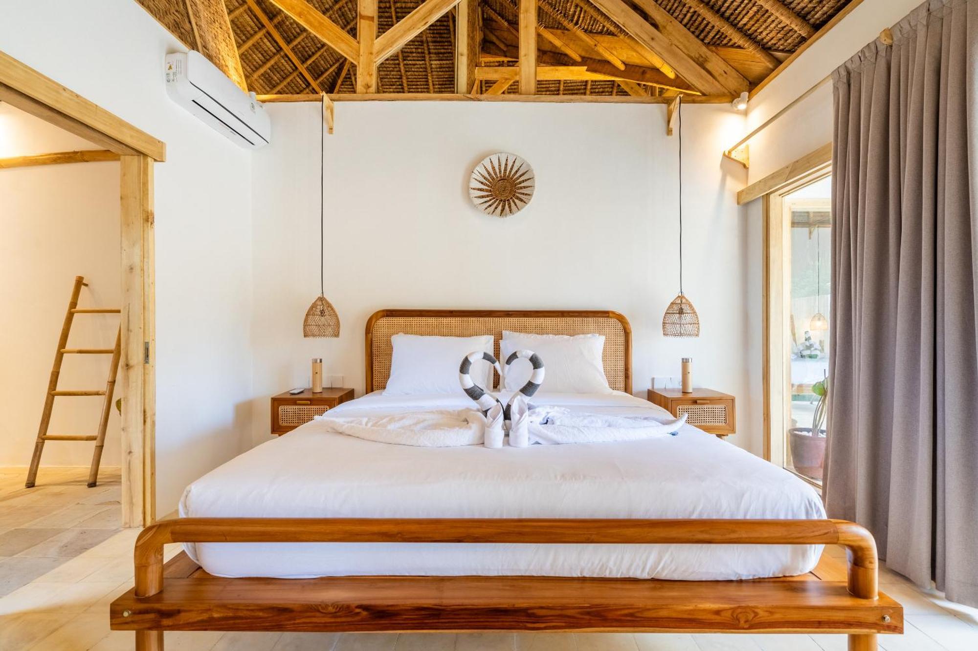 Villa Kelapa Kucing Гили Еър Екстериор снимка