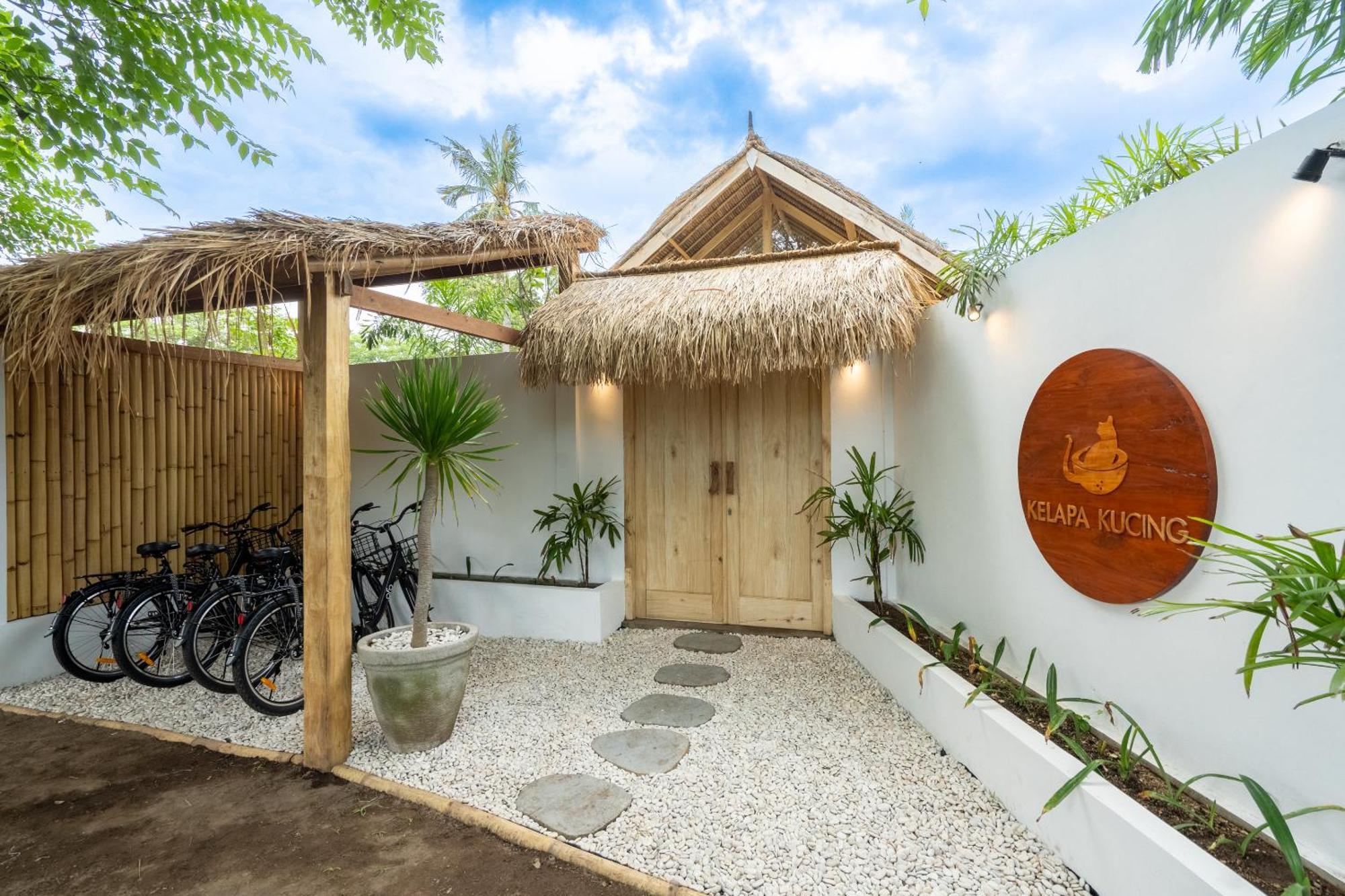 Villa Kelapa Kucing Гили Еър Екстериор снимка