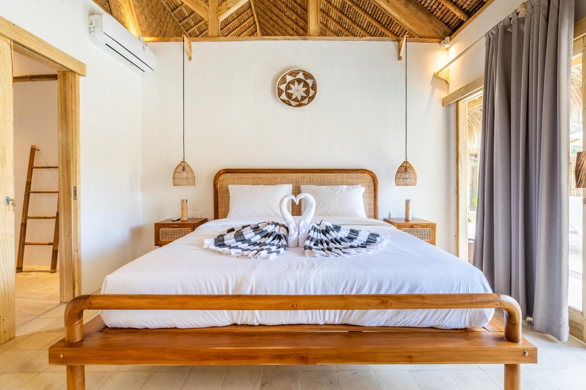 Villa Kelapa Kucing Гили Еър Екстериор снимка