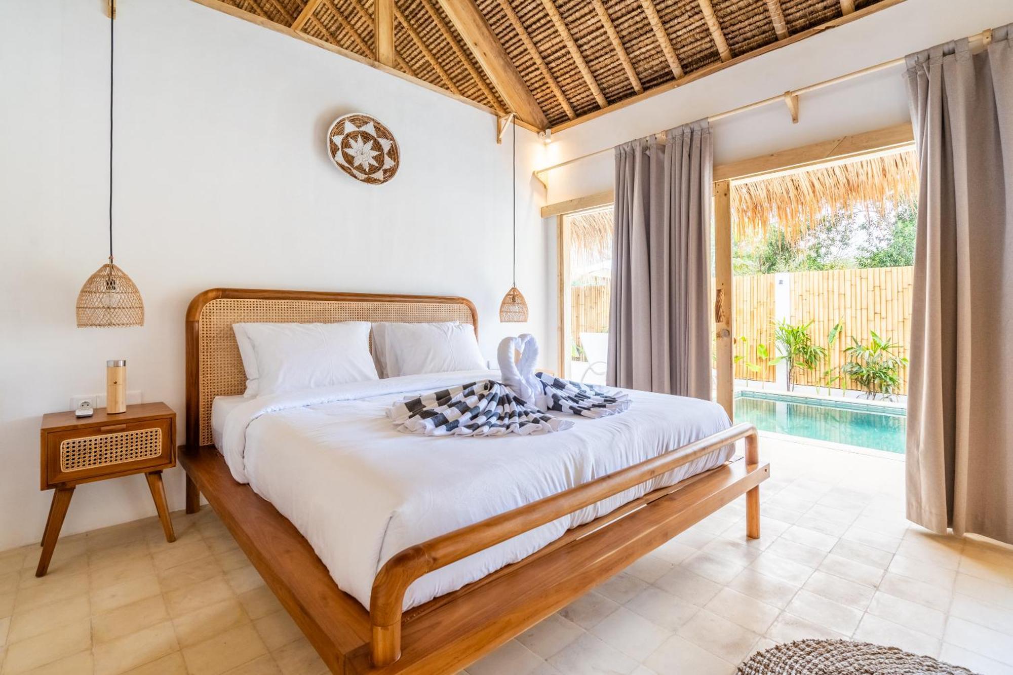 Villa Kelapa Kucing Гили Еър Екстериор снимка